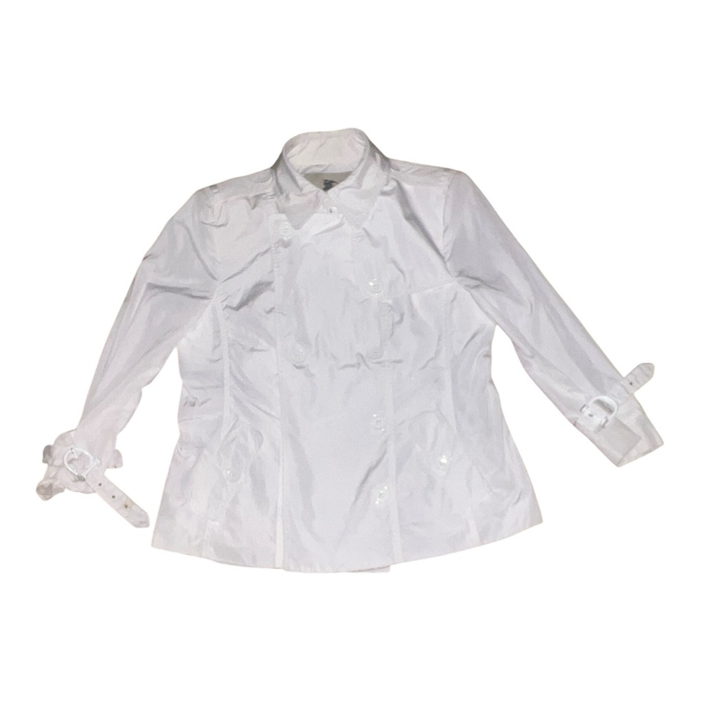 Burberry White Lined Garment